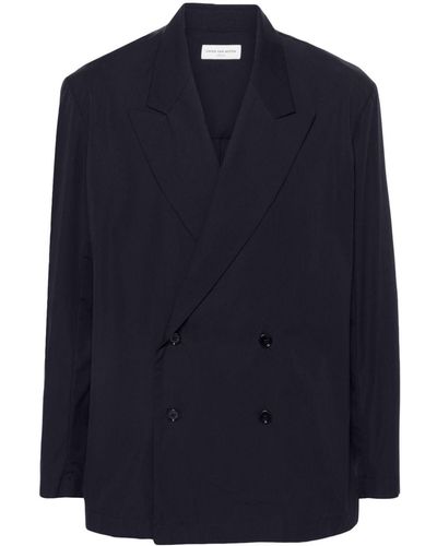 Dries Van Noten Cotton Jacket - Blue