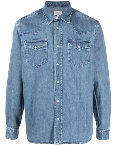 Woolrich Cotton Shirt - Blue
