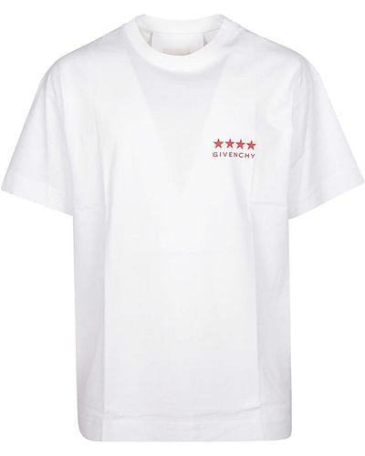 Givenchy T-shirt In Cotone - Bianco