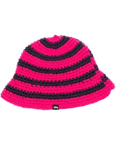 Stussy Bucket Hat - Pink