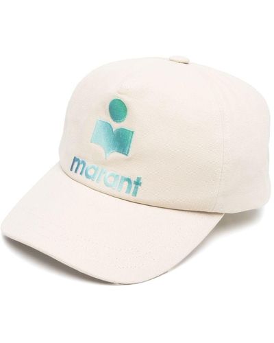 Isabel Marant Logo-embroidered Baseball Cap - Natural
