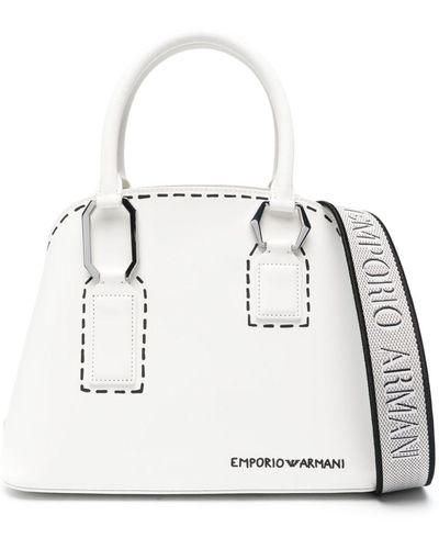 Emporio Armani Top-handle Bag - White