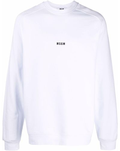 MSGM Sweaters White