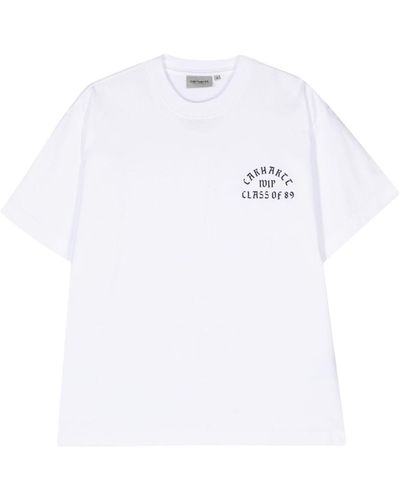 Carhartt S/s Class Of 89 Organic Cotton T-shirt - White