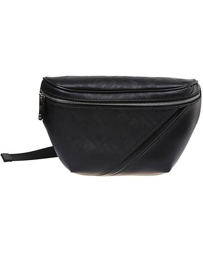 Fendi Waist Bag With Logo - Black