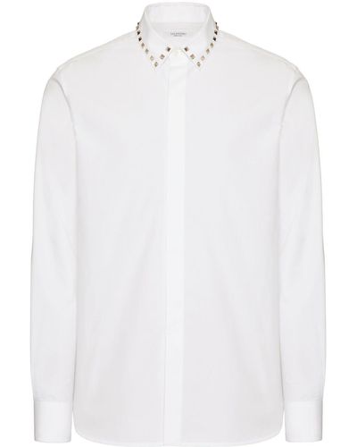 Valentino Untitled Cotton Shirt - White
