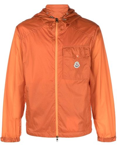 Moncler Samakar Hooded Jacket - Orange