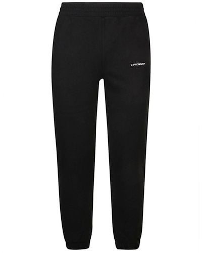 Givenchy Pantaloni In Cotone - Nero