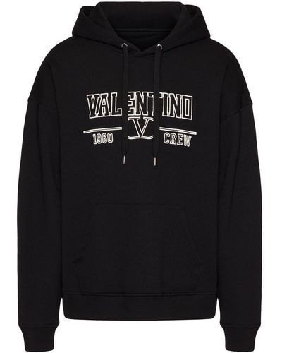 Valentino Cotton Sweatshirt - Black