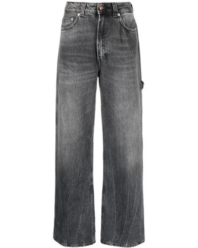 Haikure Wide-leg Jeans - Grey