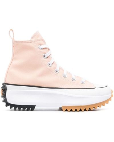 Converse Run Star Hike Platform Sneakers - Pink