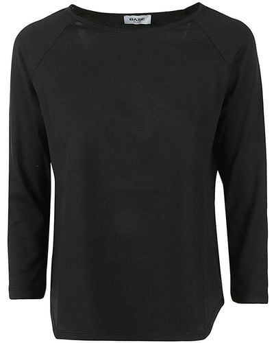 Base London Cotton Sweater - Black