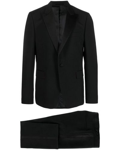Paul Smith Single-breasted Wool-mohair Suit - Black