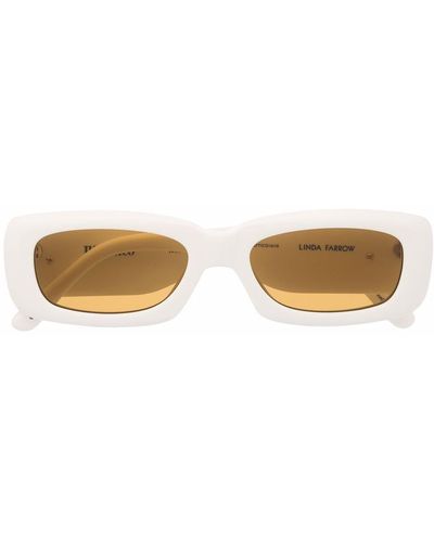 The Attico Sunglasses White