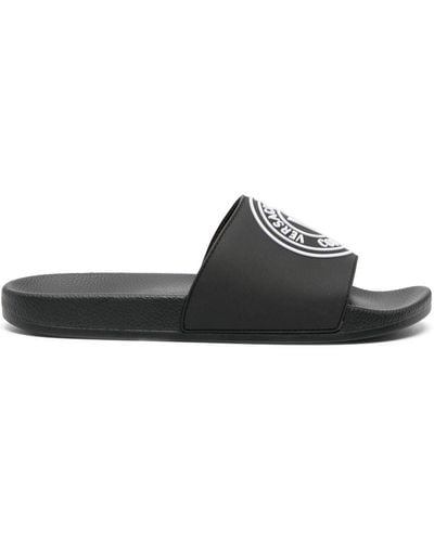 Versace V-emblem Slide - Black