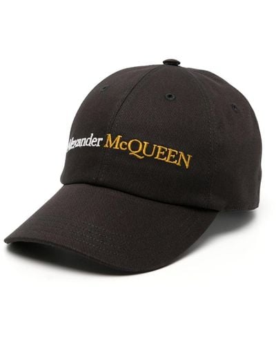 Alexander McQueen Hat With Logo - Black