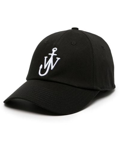 JW Anderson Embroidered-logo Baseball Cap - Black