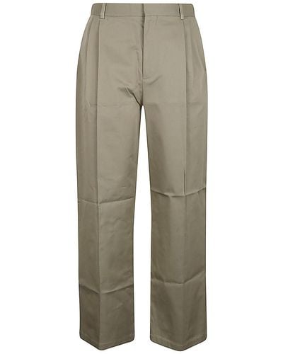 Loewe Cotton Trousers - Grey