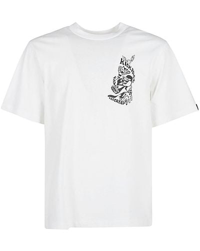 ICECREAM Logo-print Short-sleeved T-shirt - White