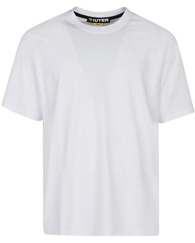 Iuter T-shirt in cotone stampata - Bianco