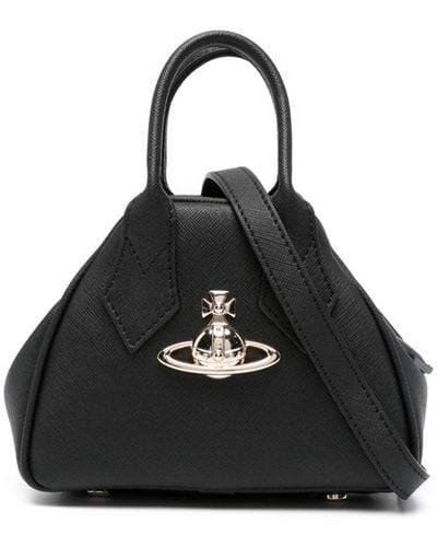 Vivienne Westwood Mini Yasmine Tote Bag - Black