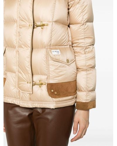 Fay 3 Ganci Quilted Down Jacket - Natural