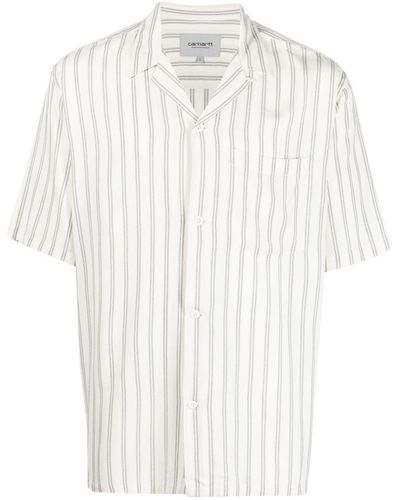 Carhartt Camicia a righe - Bianco