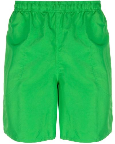 Stussy Logo Nylon Shorts - Green