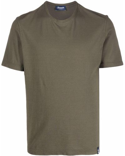 Drumohr T-shirts And Polos Green