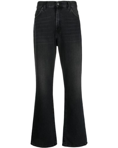 Haikure High-waisted Bootcut Jeans - Black