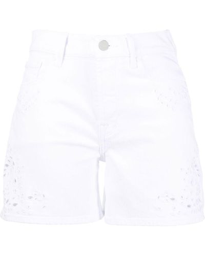 7 For All Mankind Seven Shorts White