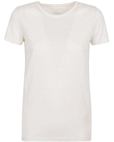 Majestic Linen T-shirt - White