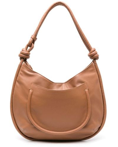 Zanellato Small Demi' Leather Shoulder Bag - Brown