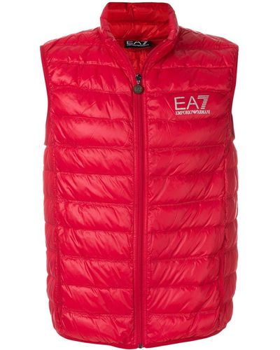 EA7 Jackets Red