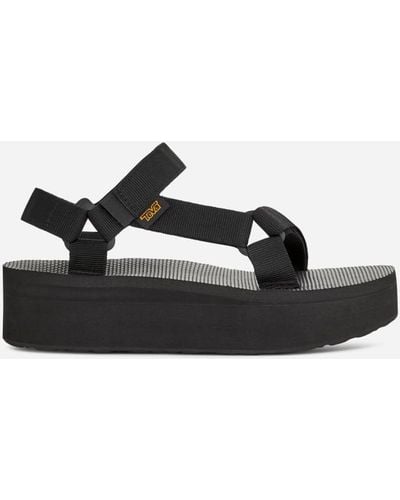 Teva Flatform Universal Sandalen - Zwart