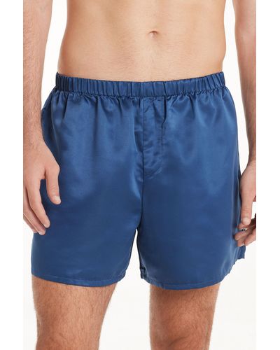 Tezenis Shorts in Raso - Blu