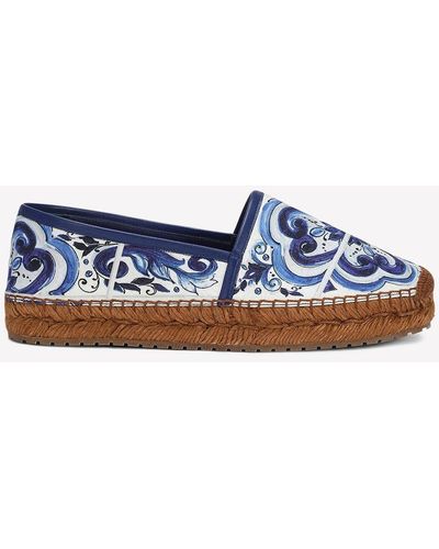 Dolce & Gabbana Espadrille shoes and sandals for Women | Online Sale up to  71% off | Lyst