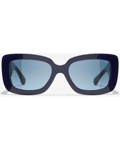Blue Chanel Sunglasses for Women