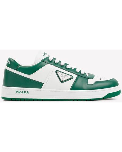 Prada lime store green sneakers