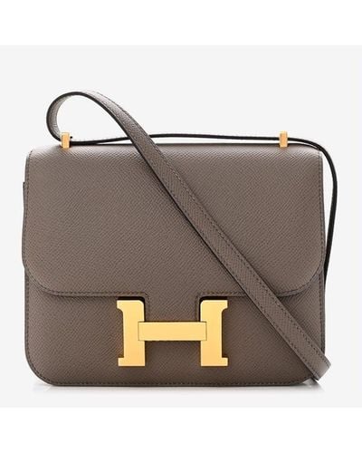 Shop HERMES Sac a Depeches 2022-23FW Plain Crossbody Bag Messenger &  Shoulder Bags by StudioImmuna
