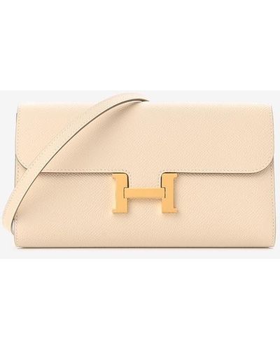 Hermès 42mm Black and Gris Etain Constance Belt Kit 90cm of Epsom Leather  with Brushed Gold Hardware, Handbags and Accessories Online, Ecommerce  Retail