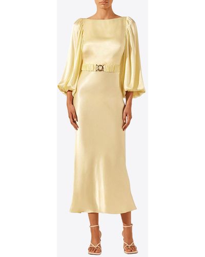 strappy back midi dress All Things Golden - The Luxe Rib Low Back Midi Dress - Black