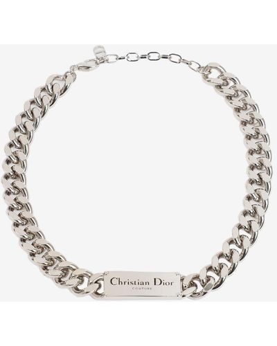 Dior Logo Chain Bracelet - Metallic