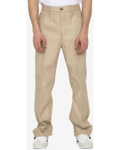 Natural Valentino Pants, Slacks and Chinos for Men | Lyst