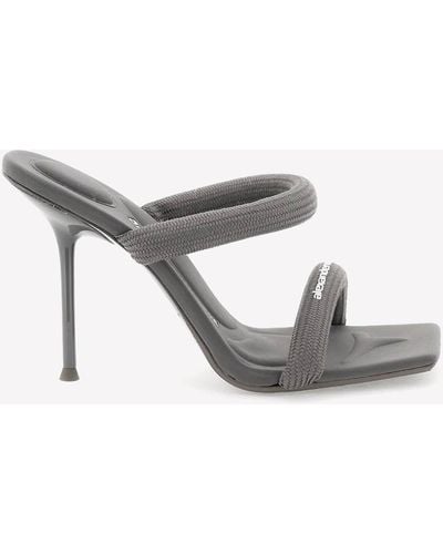 Grey mule heels sale