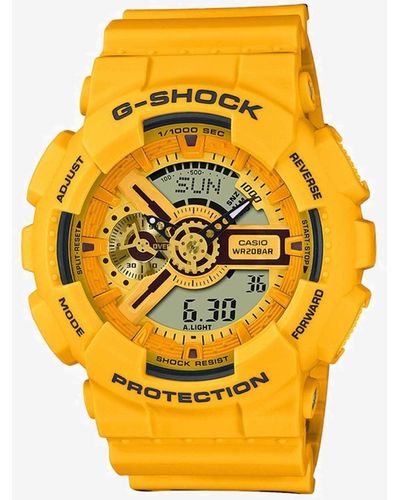 G-Shock G-shock Analog-digital Watch - Yellow