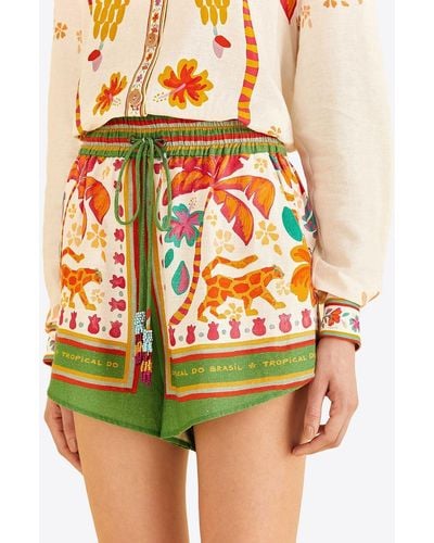 Red FARM Rio Shorts for Women | Lyst