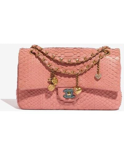 Chanel Pink Quilted Caviar Medallion Tote - Handbag | Pre-owned & Certified | used Second Hand | Unisex