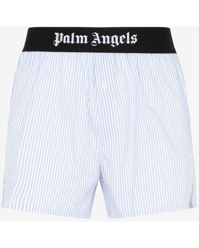Classic Logo-Waistband Boxers (Set Of 2) in white - Palm Angels