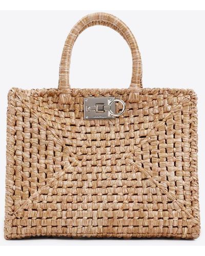 Ferragamo Beach bag tote and straw bags for Women | Online Sale up to 30%  off | Lyst